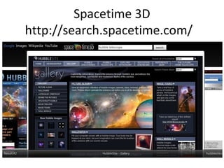 Spacetime 3D
http://search.spacetime.com/

 