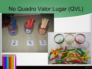 No Quadro Valor Lugar (QVL)
 