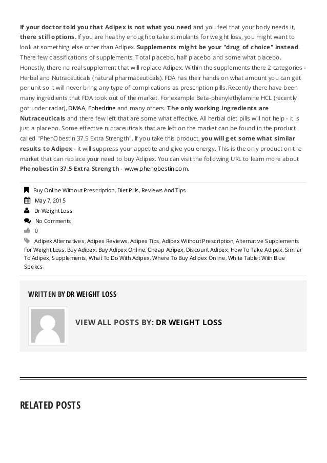 Cheapest place to get adipex filled