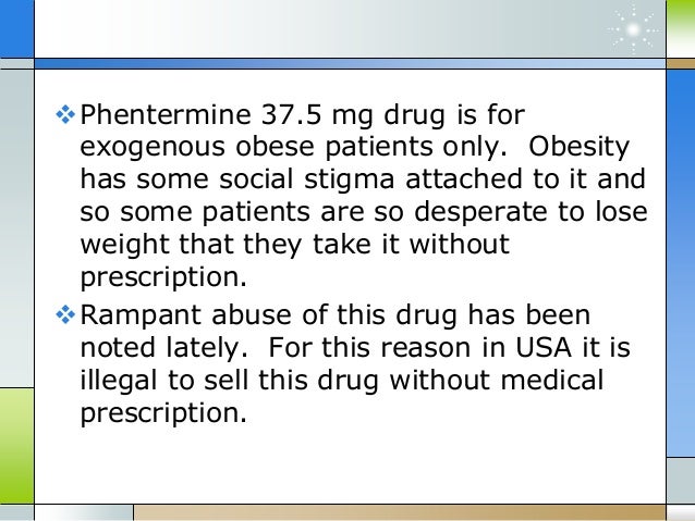 Phentermine 37.5mg without prescription