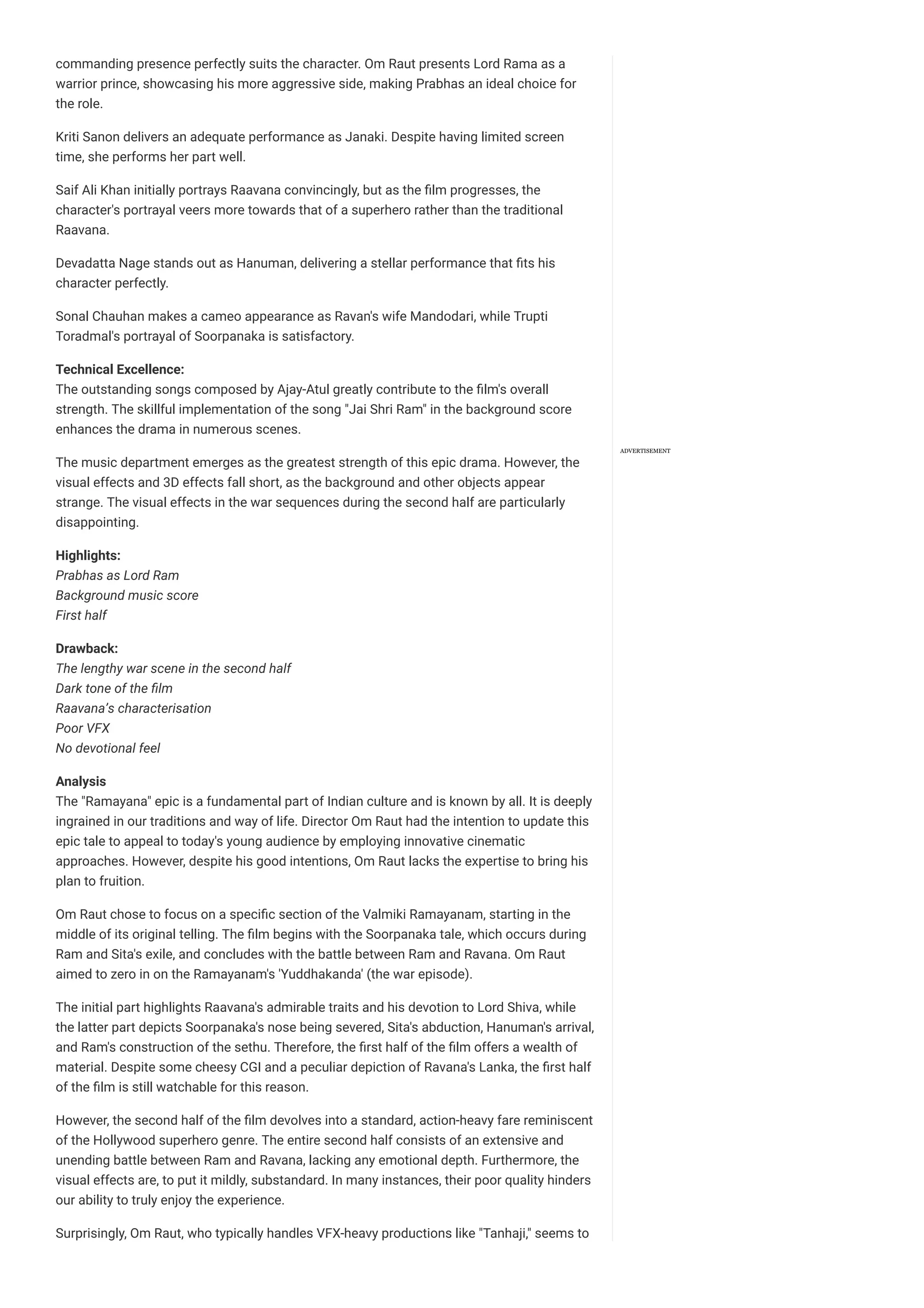 Adipurush Review Motion Capture without Emotion.pdf