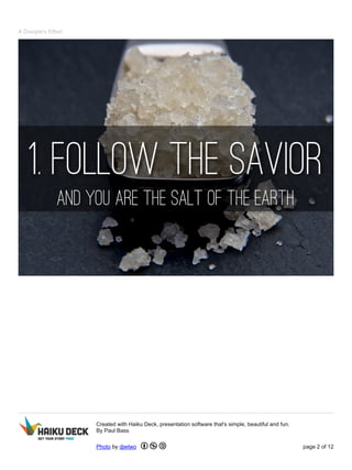 Photo by djwtwo - Creative Commons Attribution-NonCommercial-ShareAlike License http://www.flickr.com/photos/40761412@N00 Created with Haiku Deck
 