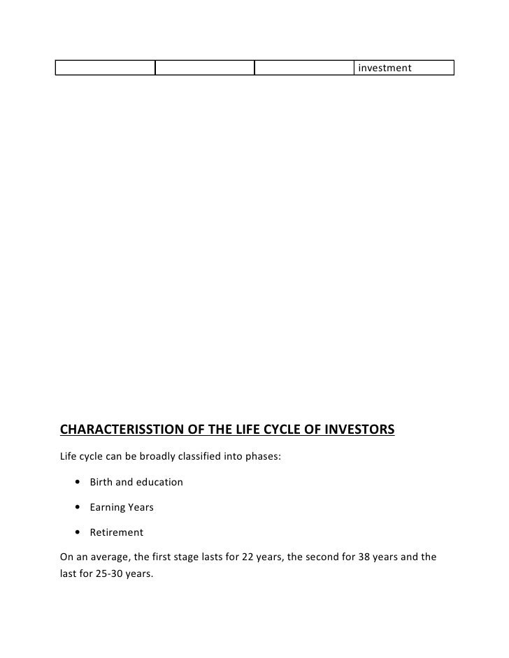Dissertation mutual funds