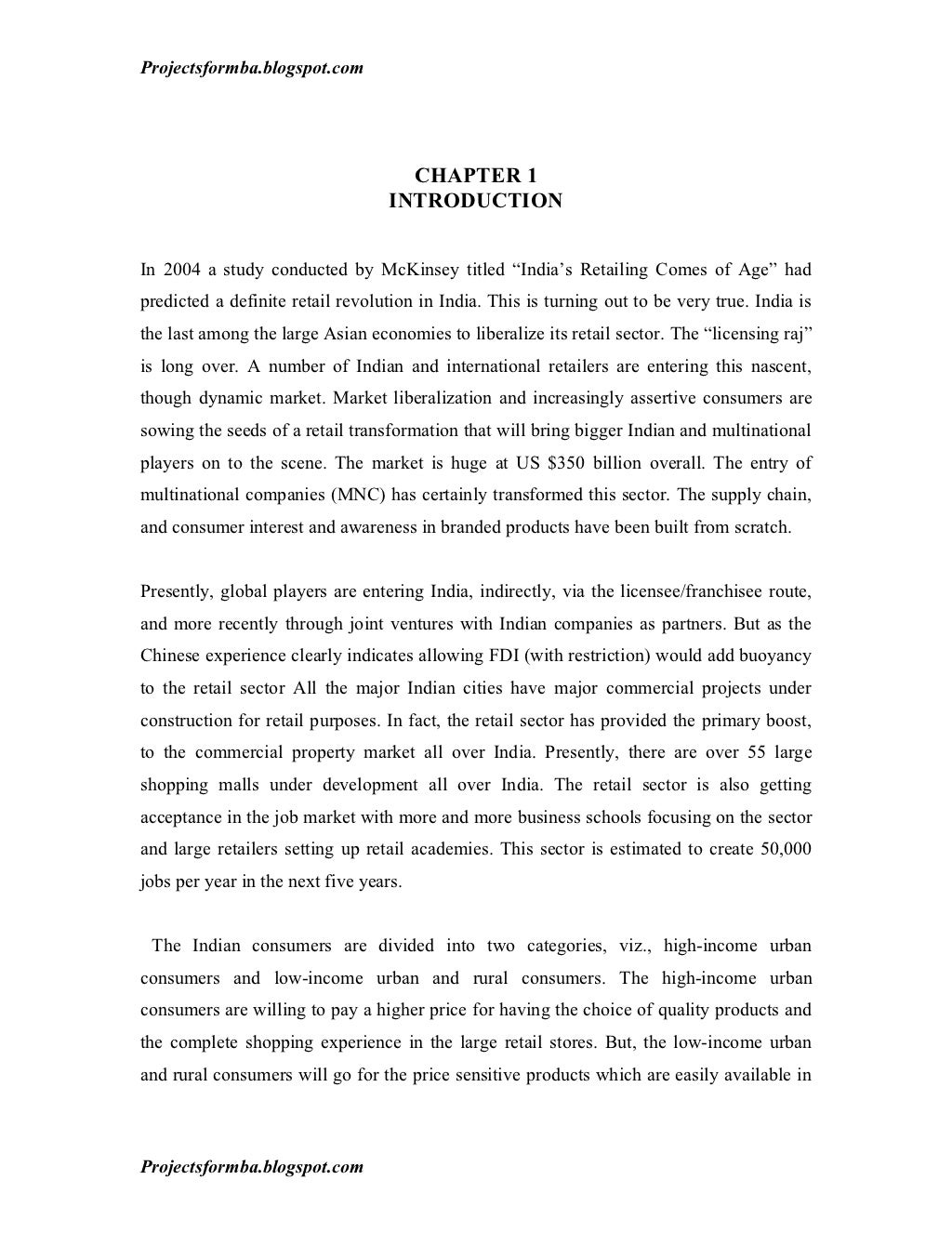 Retail topics for presentation picture