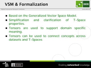 VSM & Formalization
Digital Enterprise Research Institute                    www.deri.ie




           Based on the Gene...