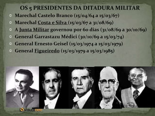 A ditadura militar e a educacao no brasil revisado