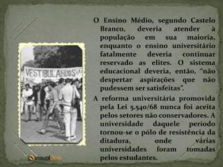 A ditadura militar e a educacao no brasil revisado