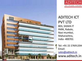 Aditech 803 s-igma-slideshare | PPTX