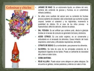 Golosinas y chicles
 