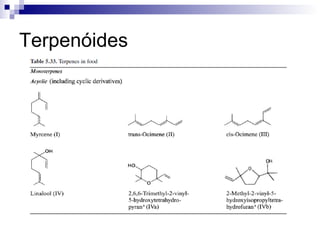 Terpenóides 