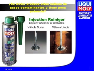 ¿Su motor produce altos índices de gases contaminantes y tiene poca potencia? Injection Reiniger Limpiador del sistema de combustible Válvula Sucia Válvula Limpia 