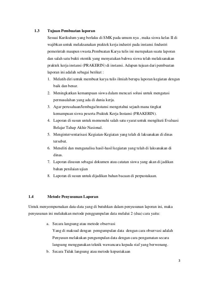 Tujuan Penyusunan Laporan Kegiatan Usaha Seputar Laporan