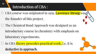 Cba Lab CHEM Study and CBA : Salient features, merits and demerits | PDF