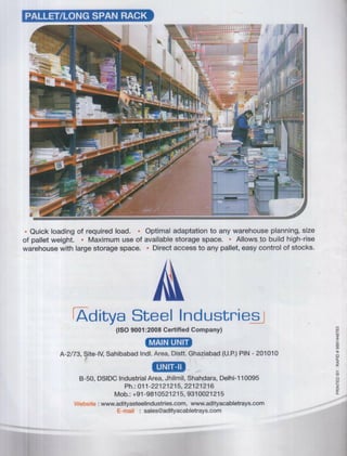 Aditya Steel Industries, Ghaziabad, Steel Shelves