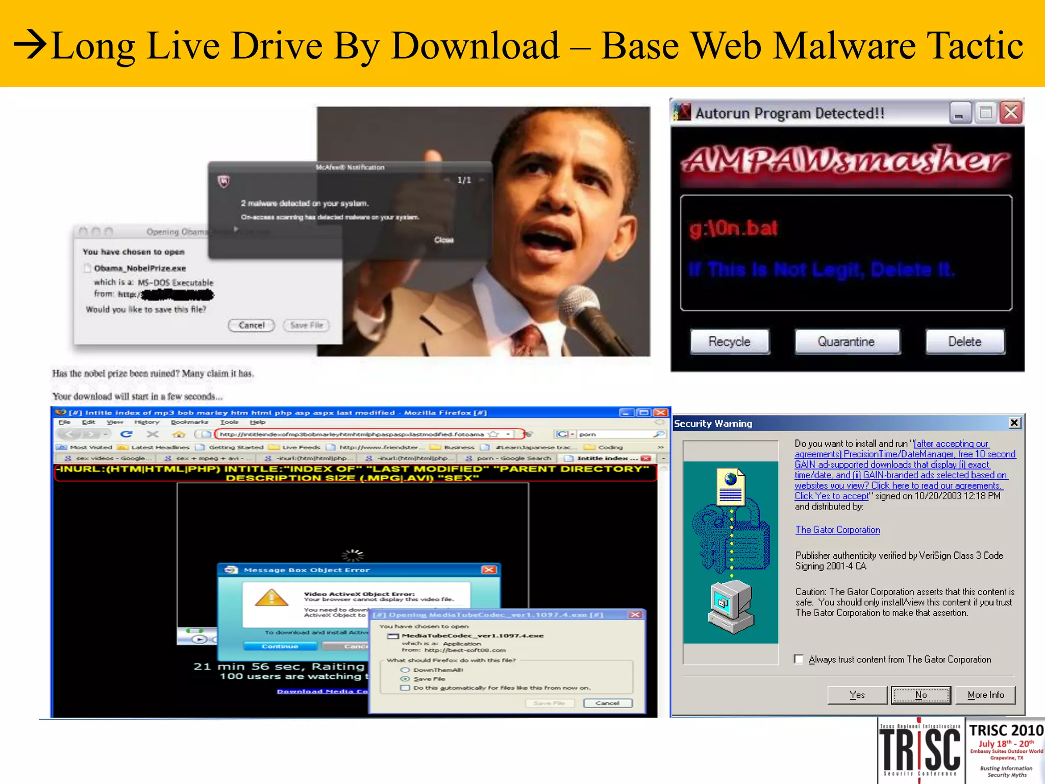 Long Live Drive By Download – Base Web Malware Tactic
 