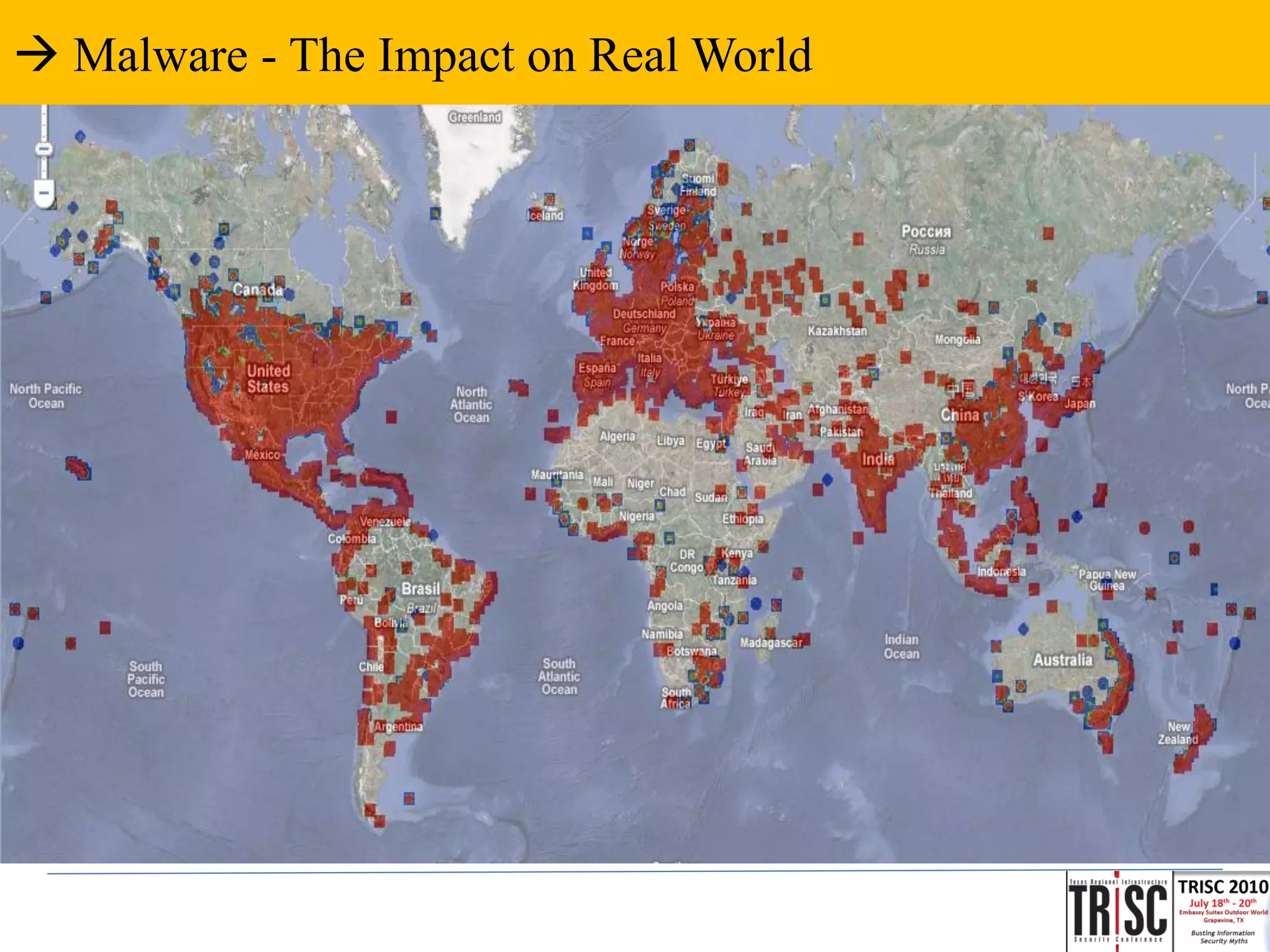  Malware - The Impact on Real World
 