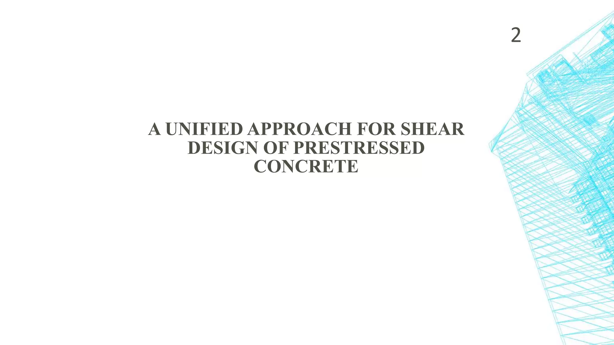 SHEAR DESIGN OF PRESTRESSED CONCRETE PPT