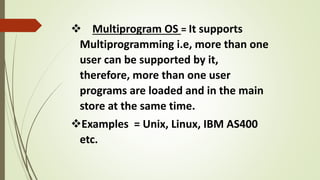 Operating system | PPT