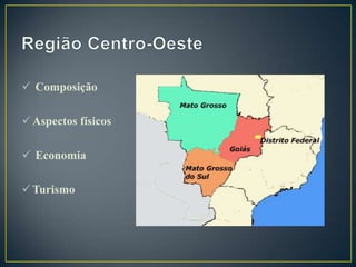 Região Centro-OesteComposição