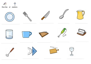 Escribe   el   nombre
 