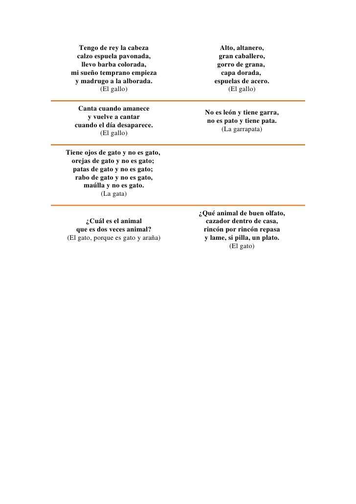 Adivinanza de alimentos y animales