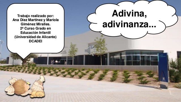Adivina, adivinanza: La Biblioteca
