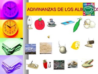 AADDIIVVIINNAANNZZAASS DDEE LLOOSS AALLIIMMEENNTTOOSS 
 