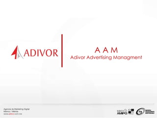 A A M Adivor Advertising Managment 