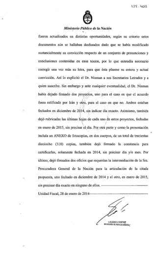 Documentos encontrados en la caja fuerte del Fiscal Nisman