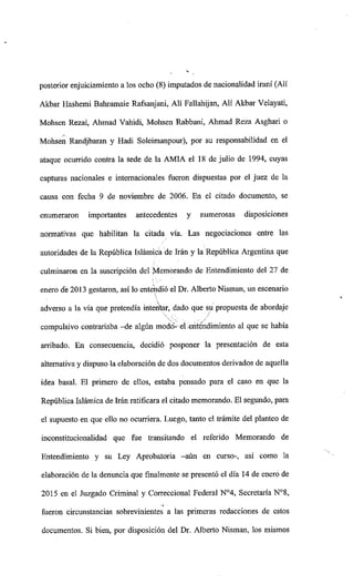 Documentos encontrados en la caja fuerte del Fiscal Nisman