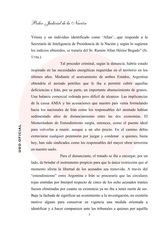 Poder Judicial de la Nación
3
USOOFICIAL
Yrimia y un individuo identificado como ‘Allan’…que responde a la
Secretaría de I...