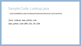 Socket & Server Socket | PPTX