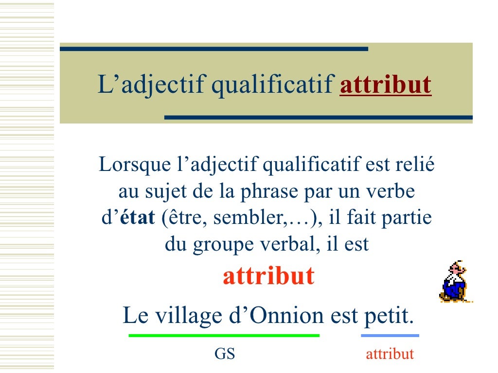 Adjectif