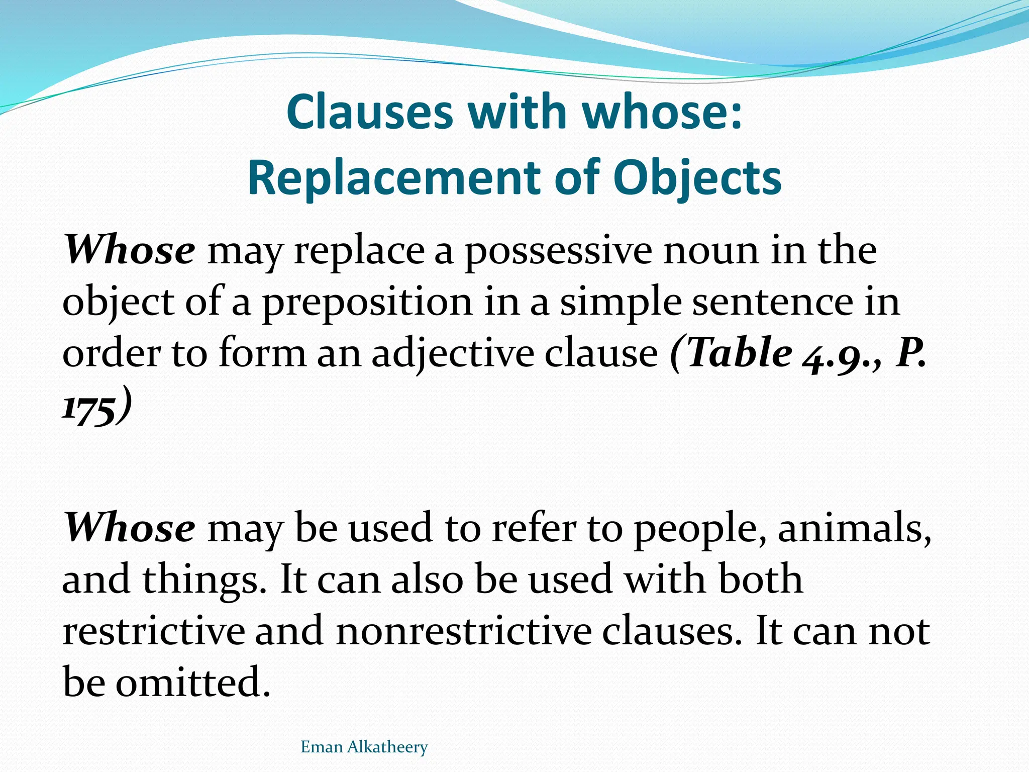 Restrictive Clauses Revealed: 4 Examples Explained - v5inivj
