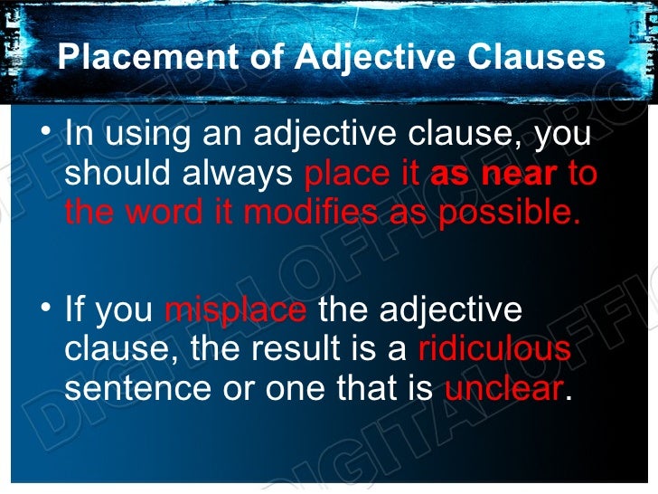 adjective powerpoint