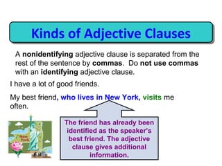 Adjective clauses with | PPT
