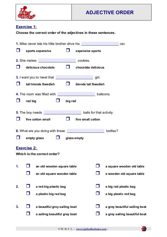 adjective-order