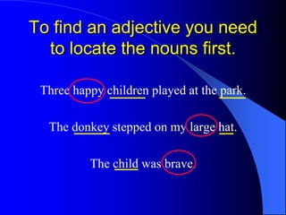 Adjective powerpoint