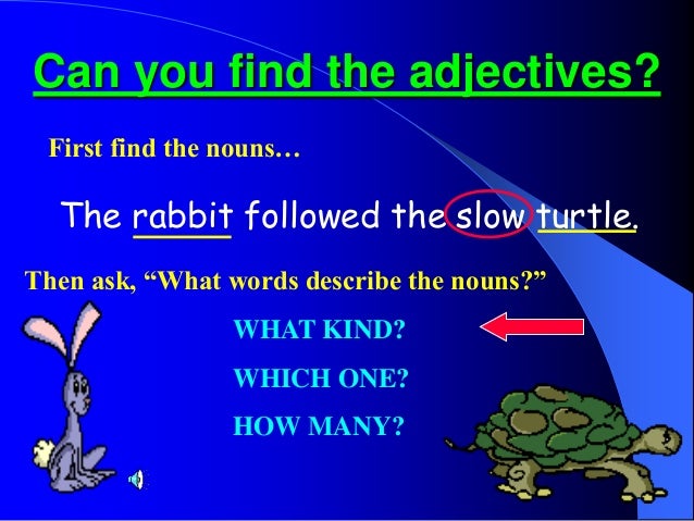 adjective powerpoint adjective powerpoint