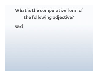 Adjective review blog