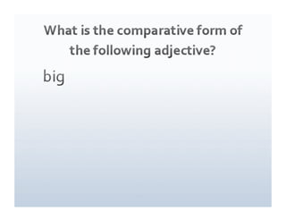 Adjective review blog