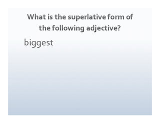 Adjective review blog