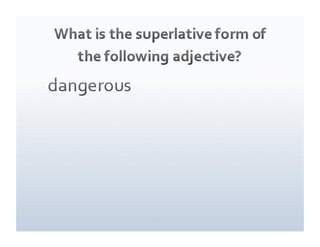Adjective review blog