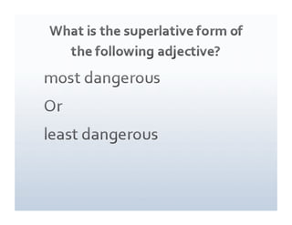 Adjective review blog