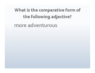 Adjective review blog