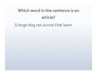 Adjective review blog