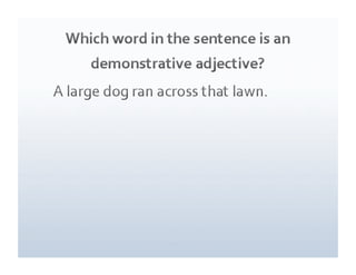 Adjective review blog