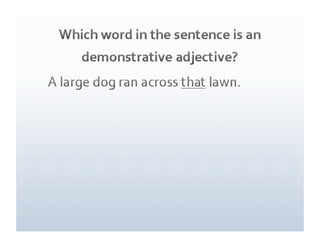 Adjective review blog