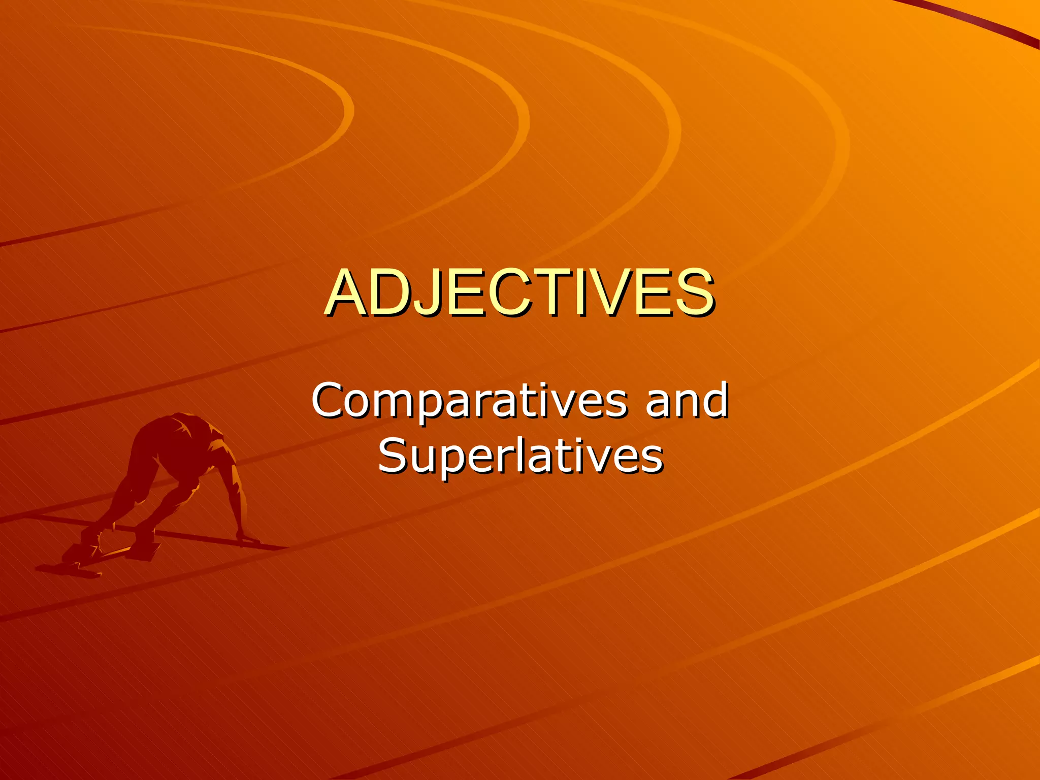 Adjectives ppt