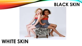 WHITE SKIN
BLACK SKIN
 